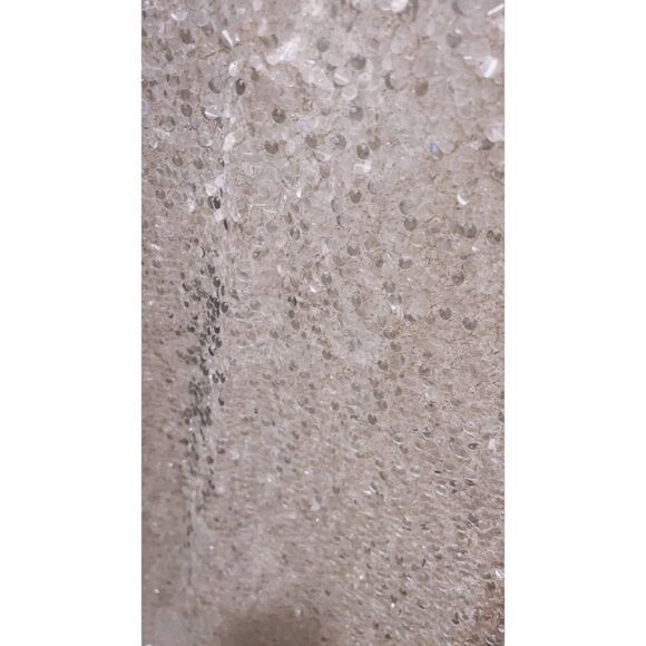 GALVAN sequin Estrella Slip Dress pearl white US6(FR38) - Picture 12 of 14